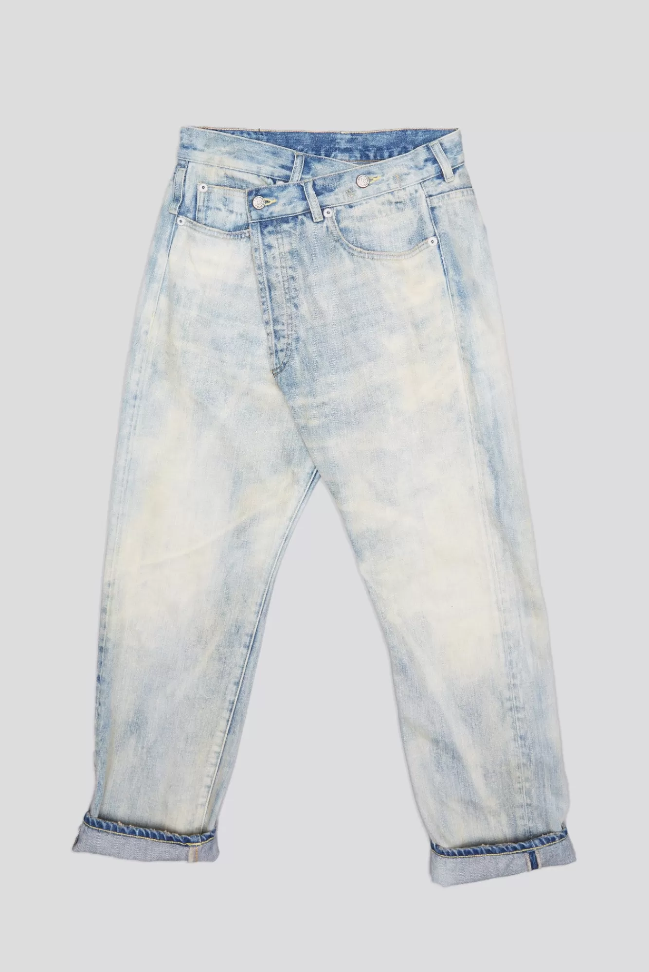 Crossover<R13 CROSSOVER JEAN - VINTAGE ASH BLUE
