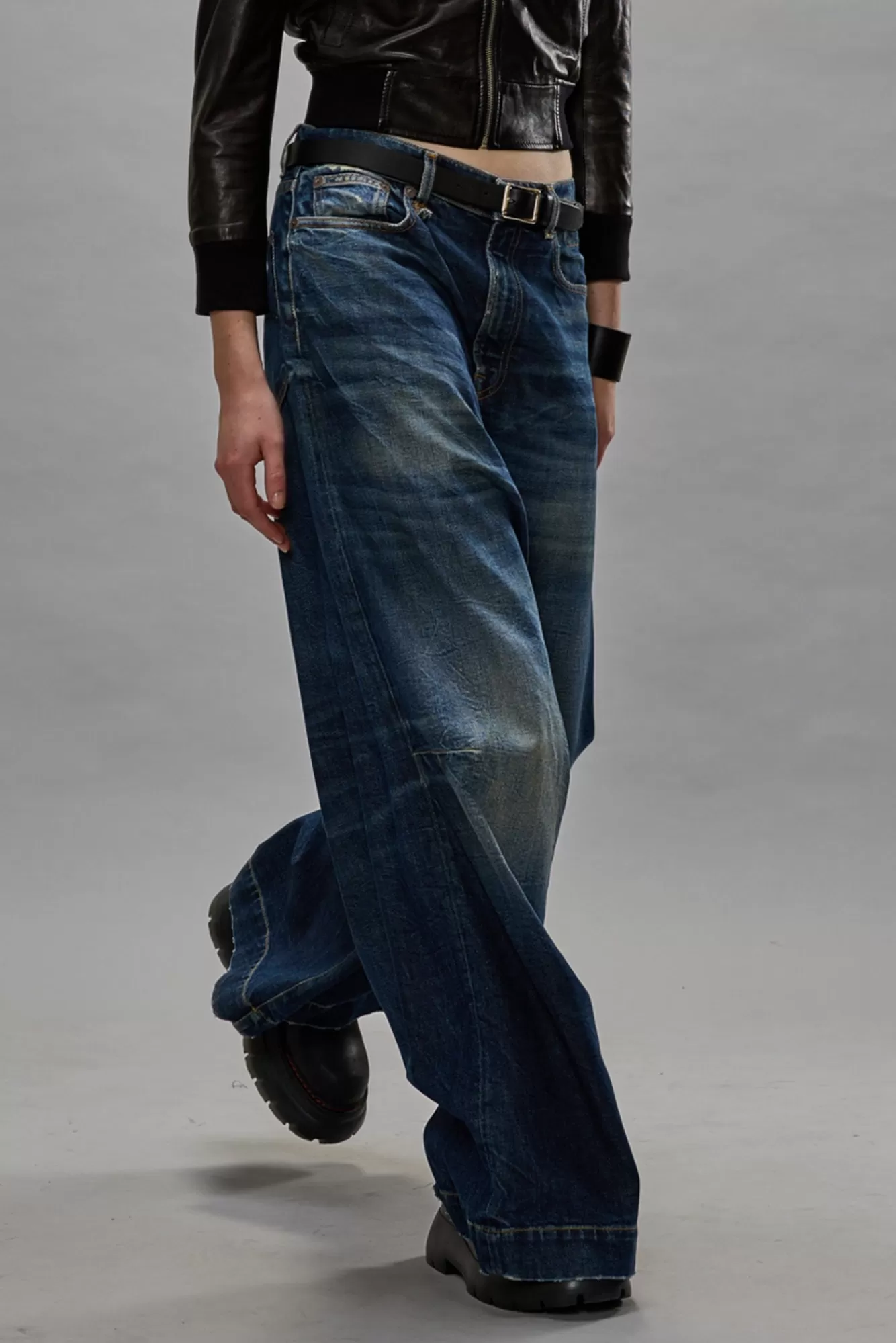 Wide Leg<R13 JESSE JEAN - ANSEL BLUE