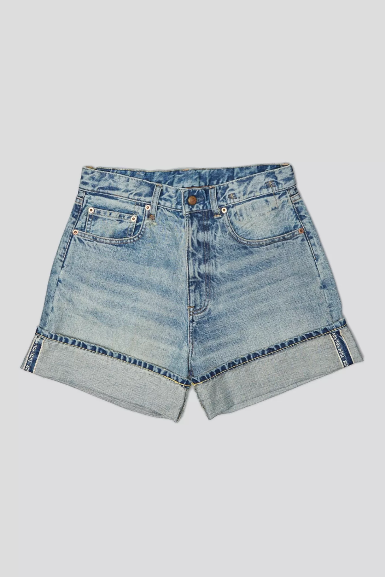 Shorts/Skirts<R13 NINA SHORT - VINTAGE FYYFF SELVEDGE