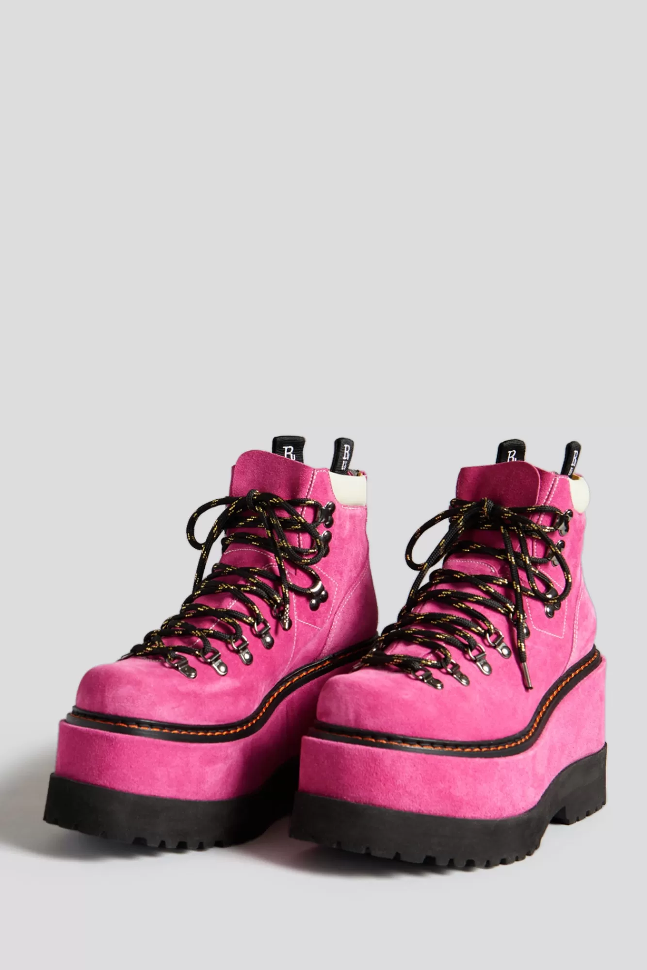 Boots<R13 TRAILBLAZER HIKING BOOT - PINK SUEDE