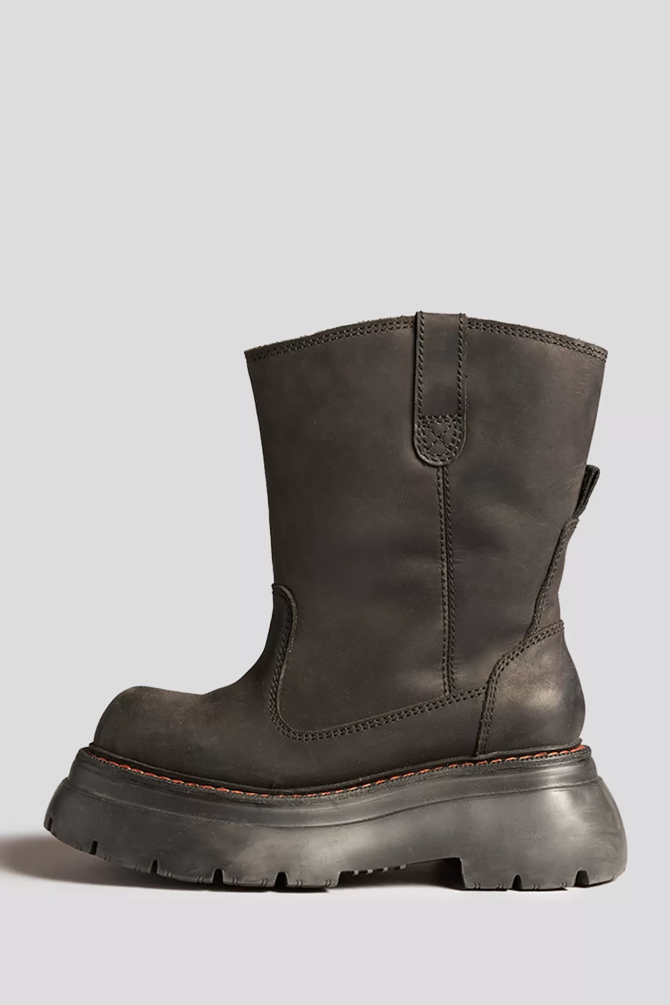 Boots<R13 WORKWEAR BOOT - BLACK